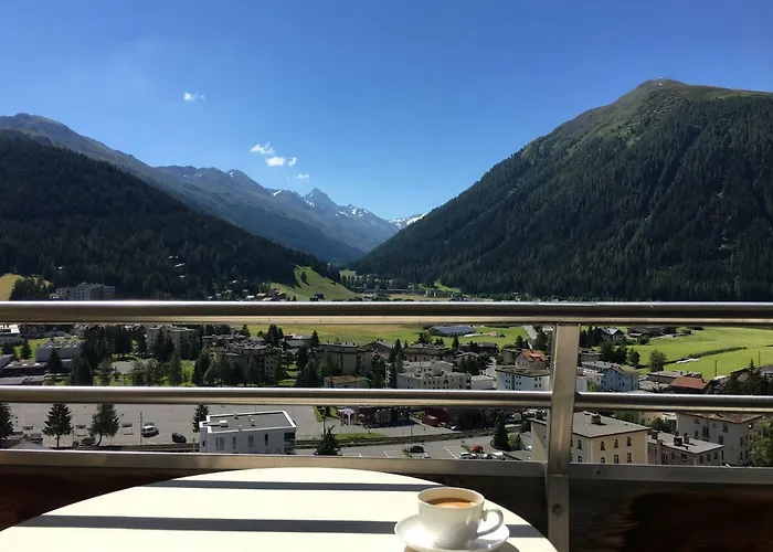 Lejlighed Spectacular View & Location In Davos